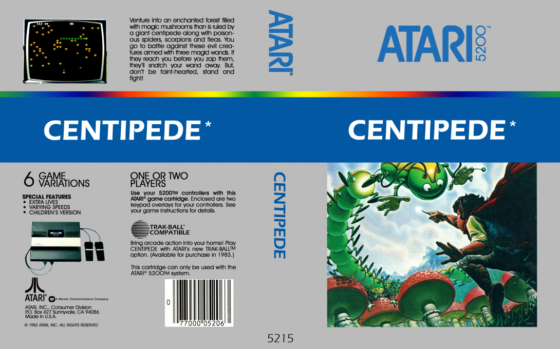 Centipede — box-texture (US)