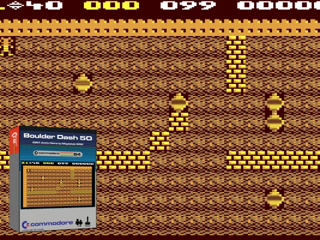 Boulder Dash 50 — mixrbv2 (CUS)