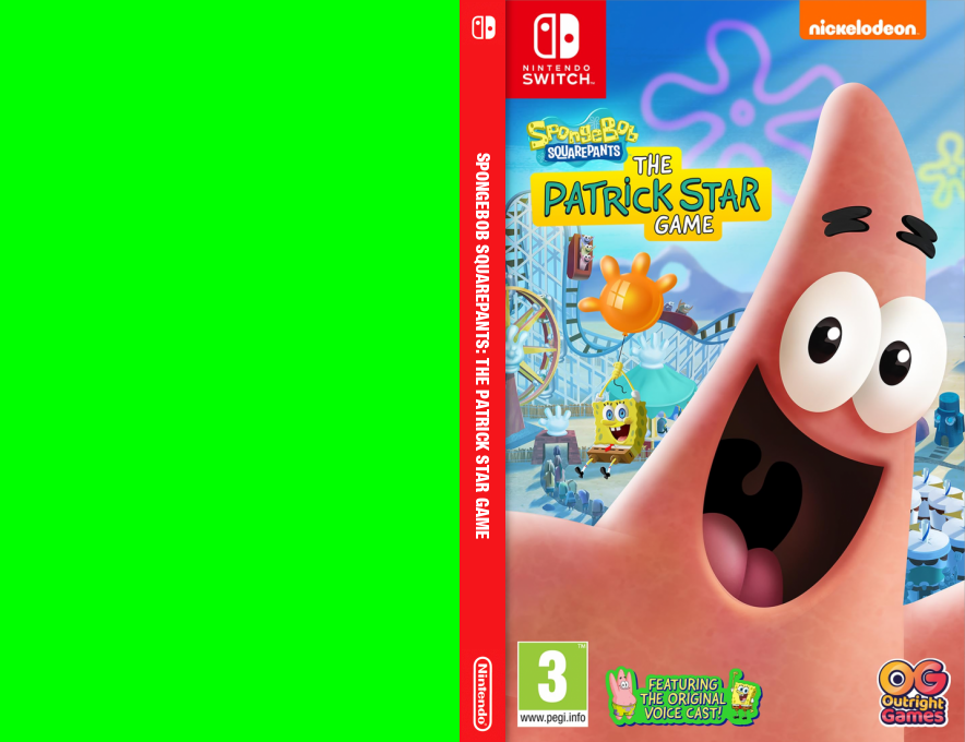 Patrick Star Game, The — box-texture (EU)