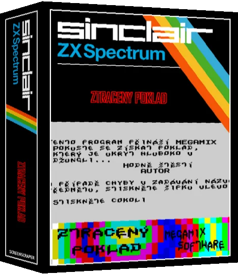 Ztracený poklad — box-3D (SS)