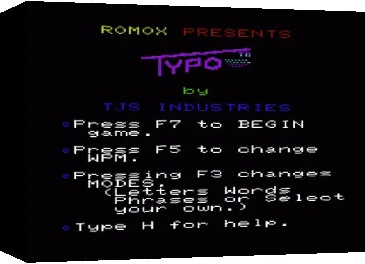 Typo — box-3D (EU)