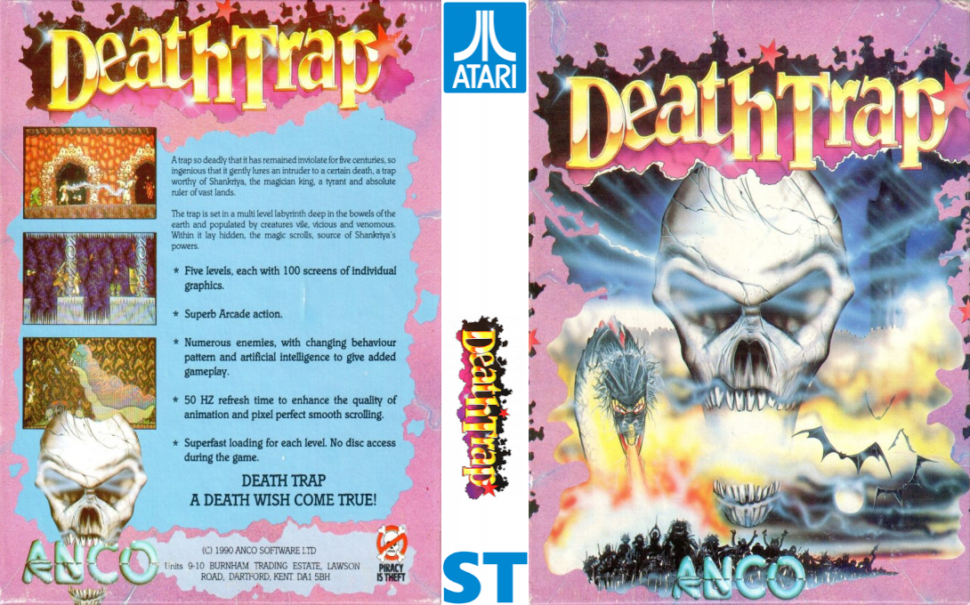 Death Trap — box-texture (UK)