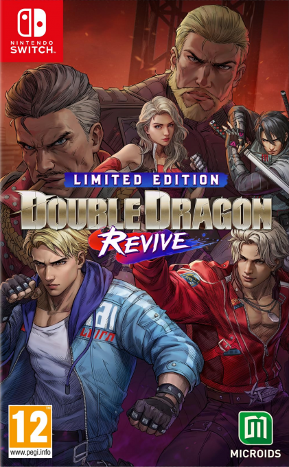 Double Dragon Revive — box-2D (EU)