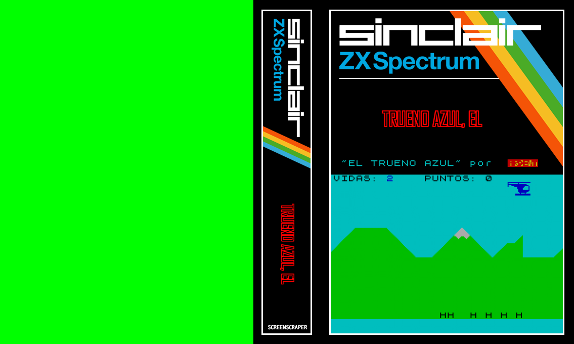 Trueno Azul, El — box-texture (SS)