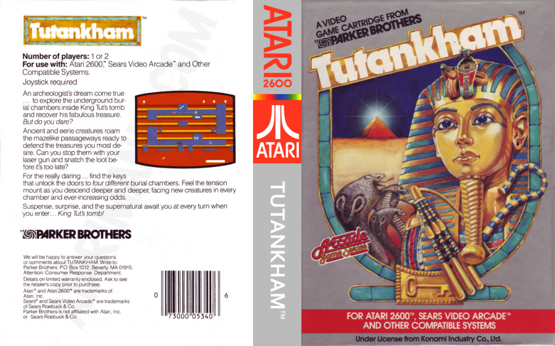 Tutankham — box-texture (US)
