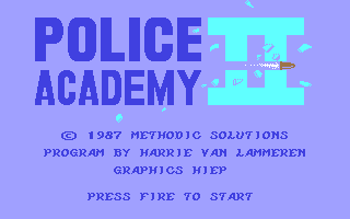 Police Academy II — sstitle (WOR)