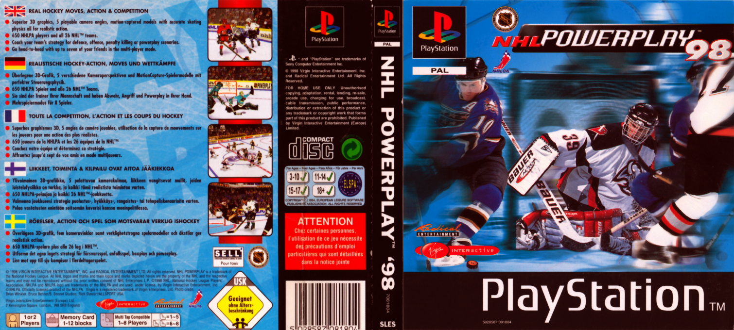 Nhl Powerplay 98 — box-texture (EU)