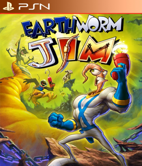 Earthworm Jim HD box art