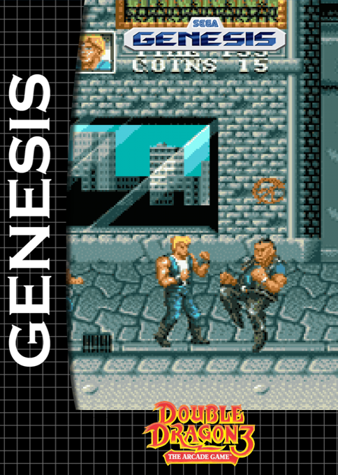 Double Dragon 3 - The Arcade Game — box-2D (SS)