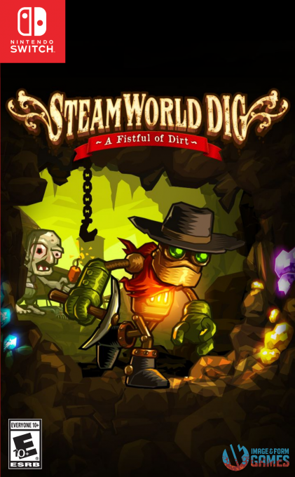 Steamworld Dig box art