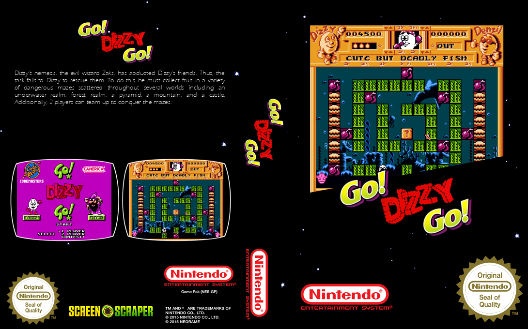 Go! Dizzy Go! — box-texture (SS)