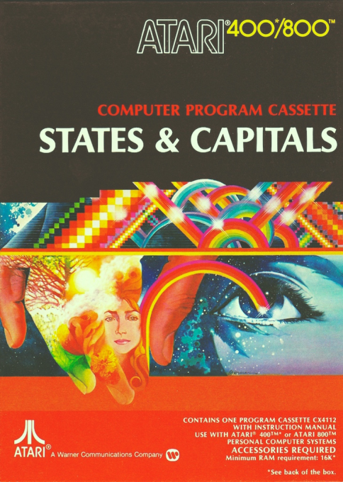 States and Capitals box art