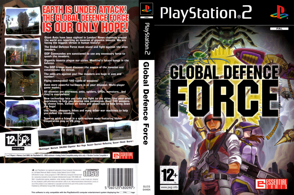 Global Defence Force — box-texture (EU)