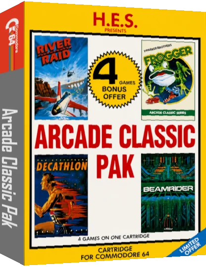 Arcade Classic Pak — box-3D (OCE)