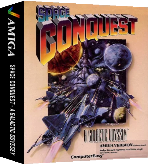 Space Conquest - A Galactic Odyssey — box-3D (US)