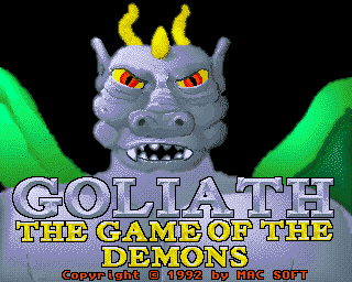 Goliath - The Game Of The Demons — sstitle (WOR)