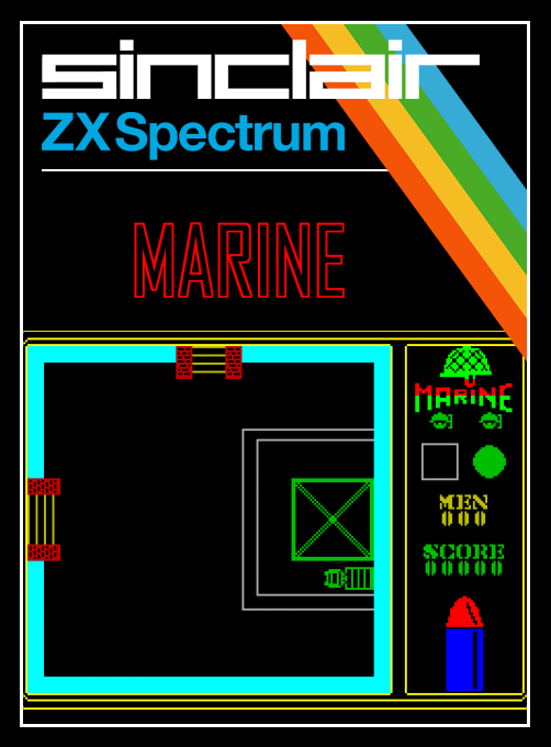 Marine box art