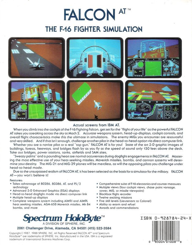 Falcon A.T. — box-2D-back (US)
