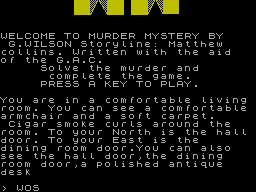 Murder, Mystery — ss (WOR)