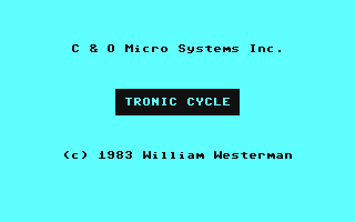 Tronic Cycle — sstitle (WOR)