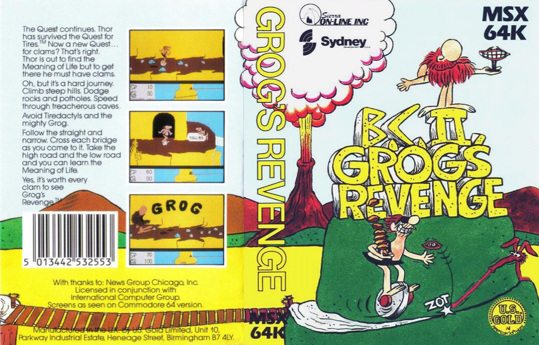 B.C. 2 - Grog's Revenge — box-texture (EU)