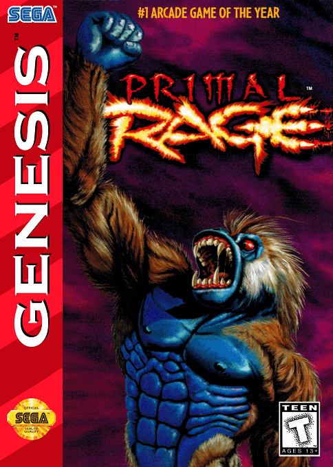 Primal Rage box art