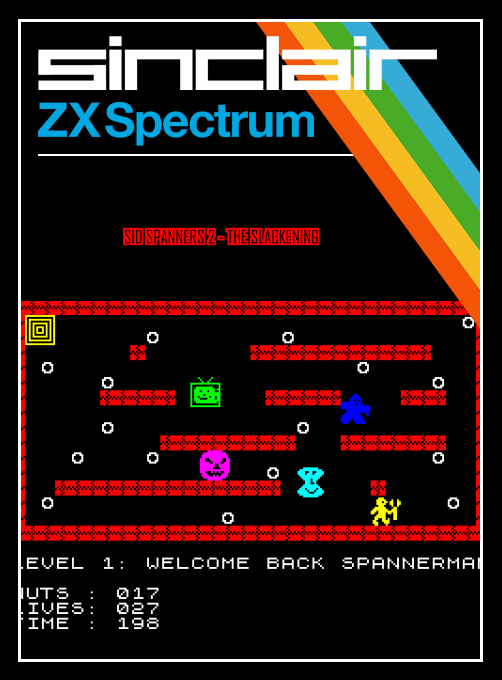 Sid Spanners 2 - The Slackening — box-2D (SS)