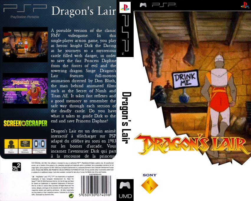 Dragon's Lair — box-texture (SS)
