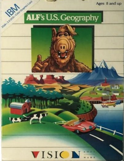Alf's U.s. Geography box art