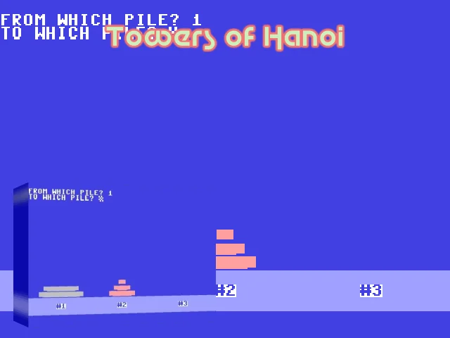 Towers of Hanoi — mixrbv2 (WOR)
