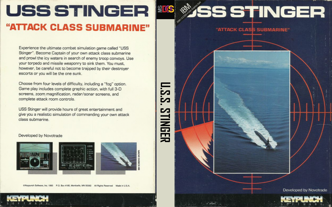 U.S.S. Stinger — box-texture (US)