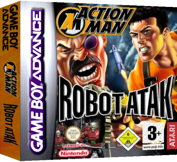 Action Man - Robot Atak — box-3D (EU)