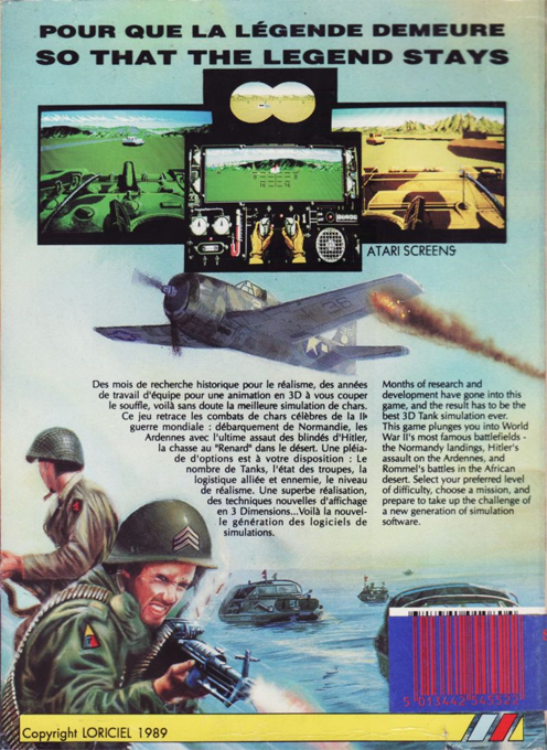 Sherman M4 — box-2D-back (EU)