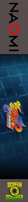 Virtua Striker 2 Ver. 2000 — box-2D-side (SS)