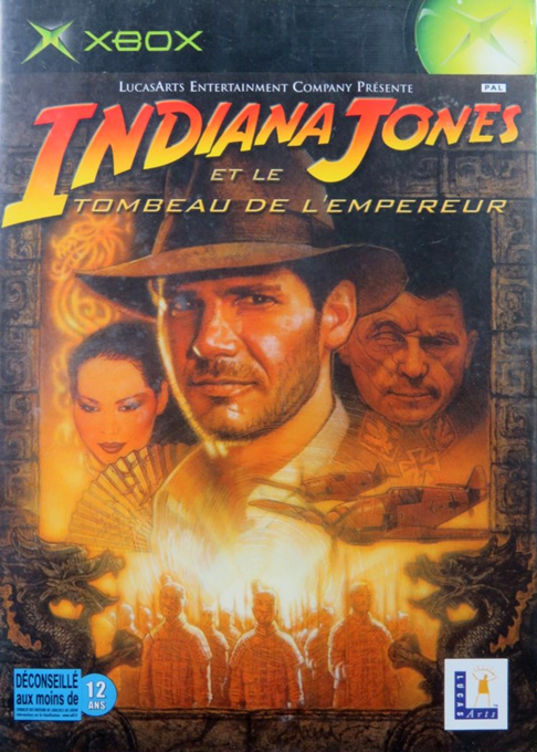 Indiana Jones and the Emperor's Tomb — box-2D (FR)