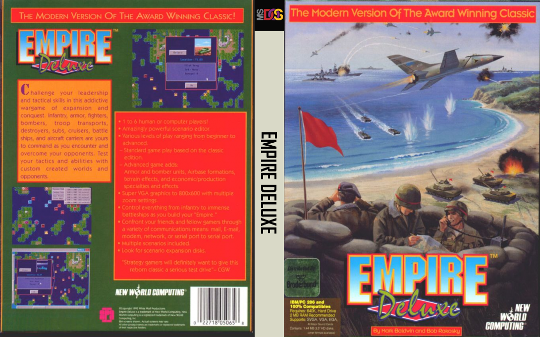 Empire Deluxe — box-texture (US)
