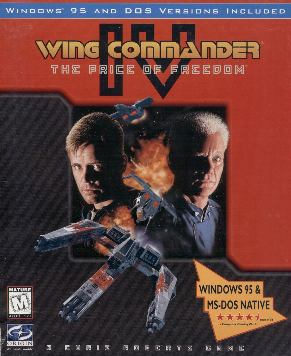 Wing Commander IV: The Price of Freedom box art