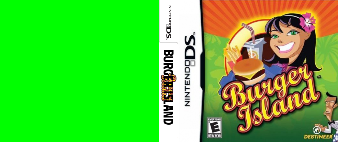 Burger Island — box-texture (US)