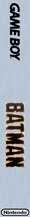 Batman - The Video Game — box-2D-side (DE)