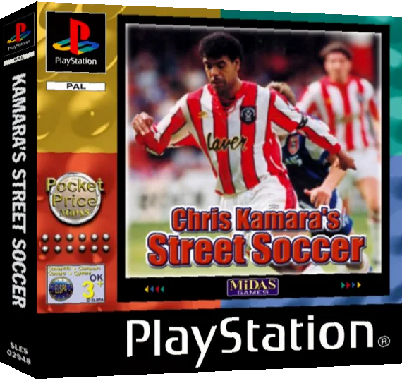 Chris Kamara's Street Soccer — box-3D (EU)
