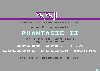 Phantasie 2 — sstitle (WOR)
