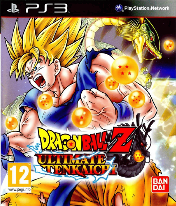 Dragon Ball Z - Ultimate Tenkaichi — box-2D (EU)
