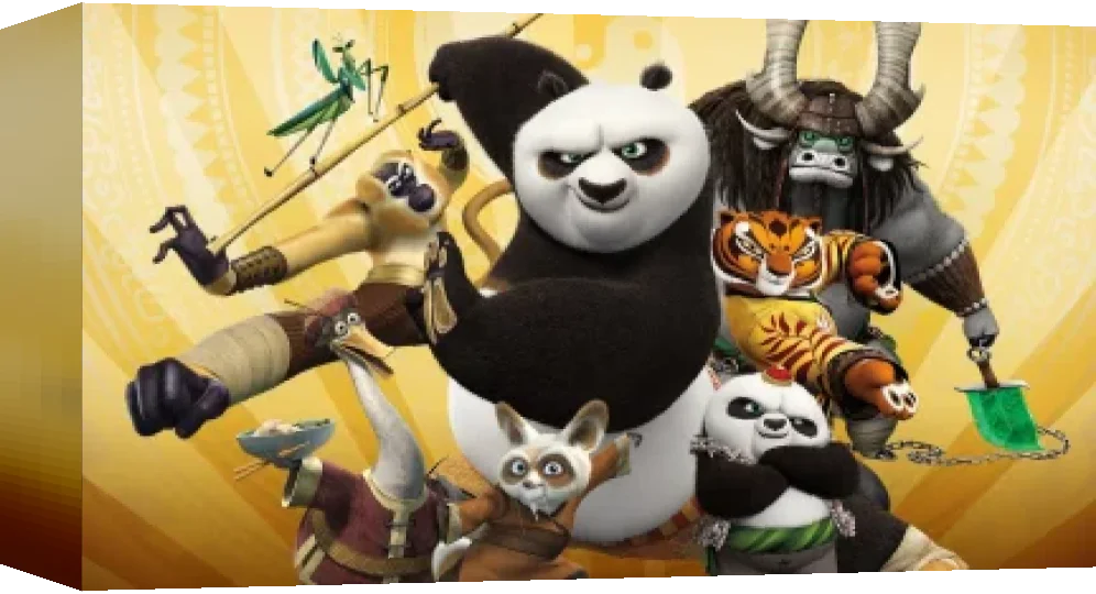 DreamWorks Kung Fu Panda - Showdown of Legendary Legends — box-3D (WOR)