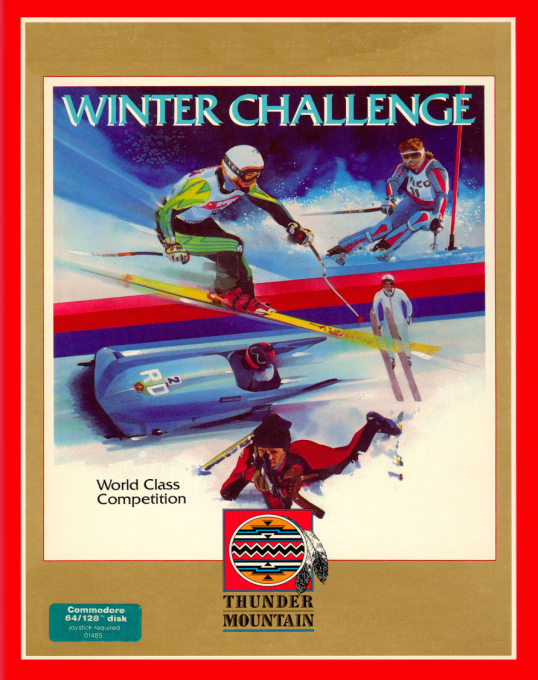 Winter Olympiad 88 box art