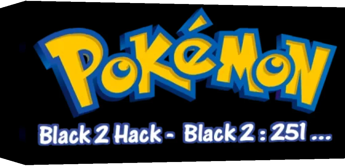 Pokemon Black 2 Hack - Pokemon Black 2 : 251 ... — box-3D (WOR)