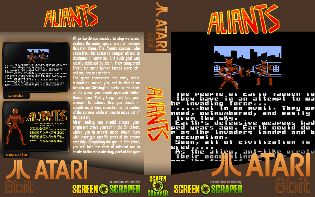Aliants - The Desperate Battle For Earth — box-texture (SS)
