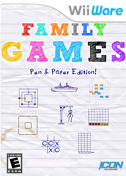 Family Games - Pen And Paper Edition box art