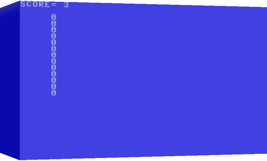 64 & 128 Typing Tutor — box-3D (WOR)