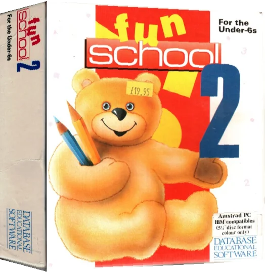 Fun School 2 - For the Under-6s — box-3D (EU)