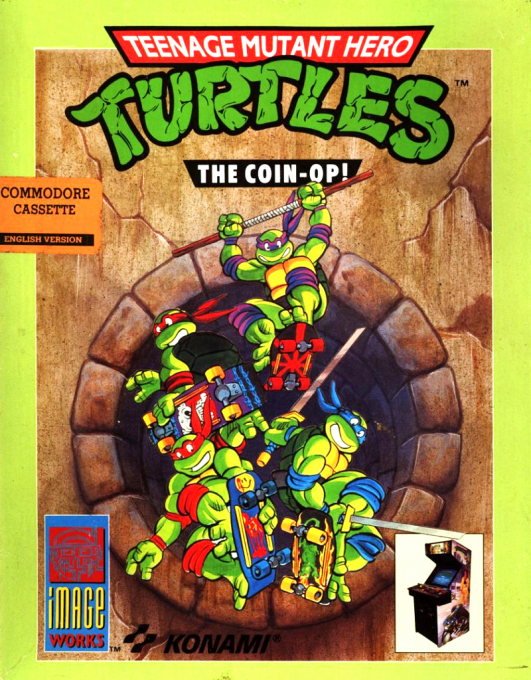 Teenage Mutant Hero Turtles - The Coin-op! — box-2D (EU)